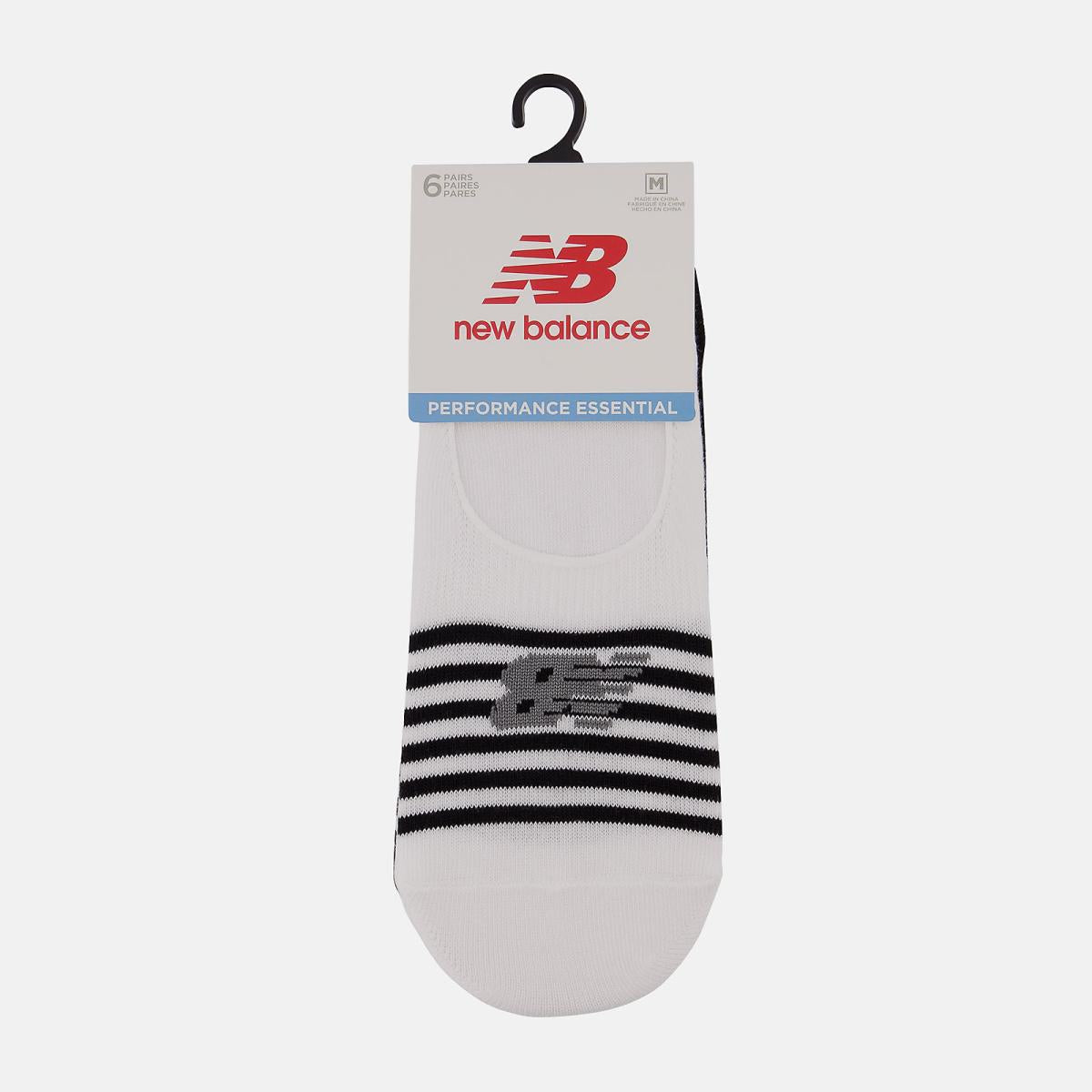 Socks | Men/Women New Balance Ultra Low No Show Socks 6 Pack Black With Black Multi