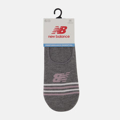 Socks | Men/Women New Balance Ultra Low No Show Socks 6 Pack White With Black