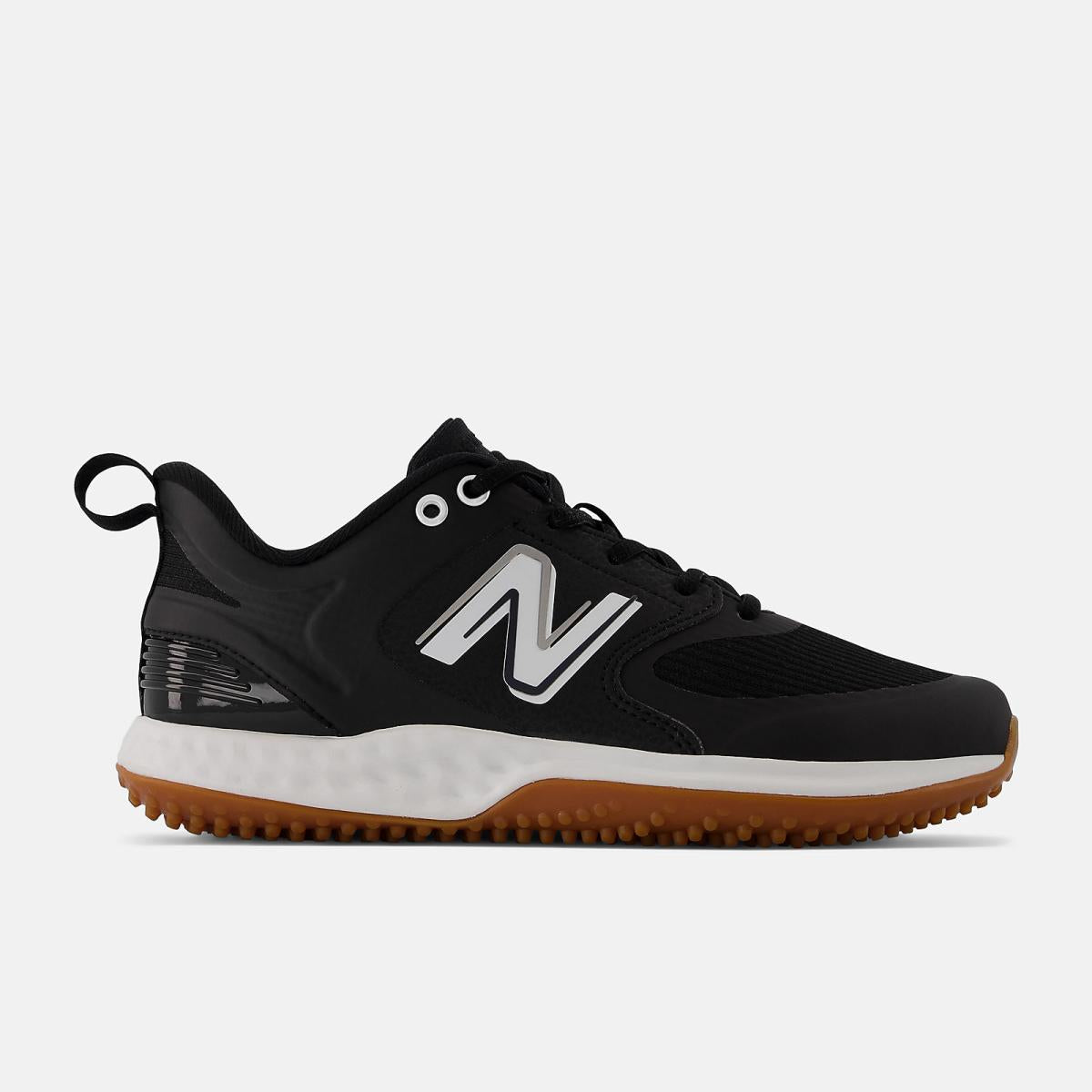 Softball | Women New Balance Fresh Foam Velo V3 Turf-Trainer Black With White