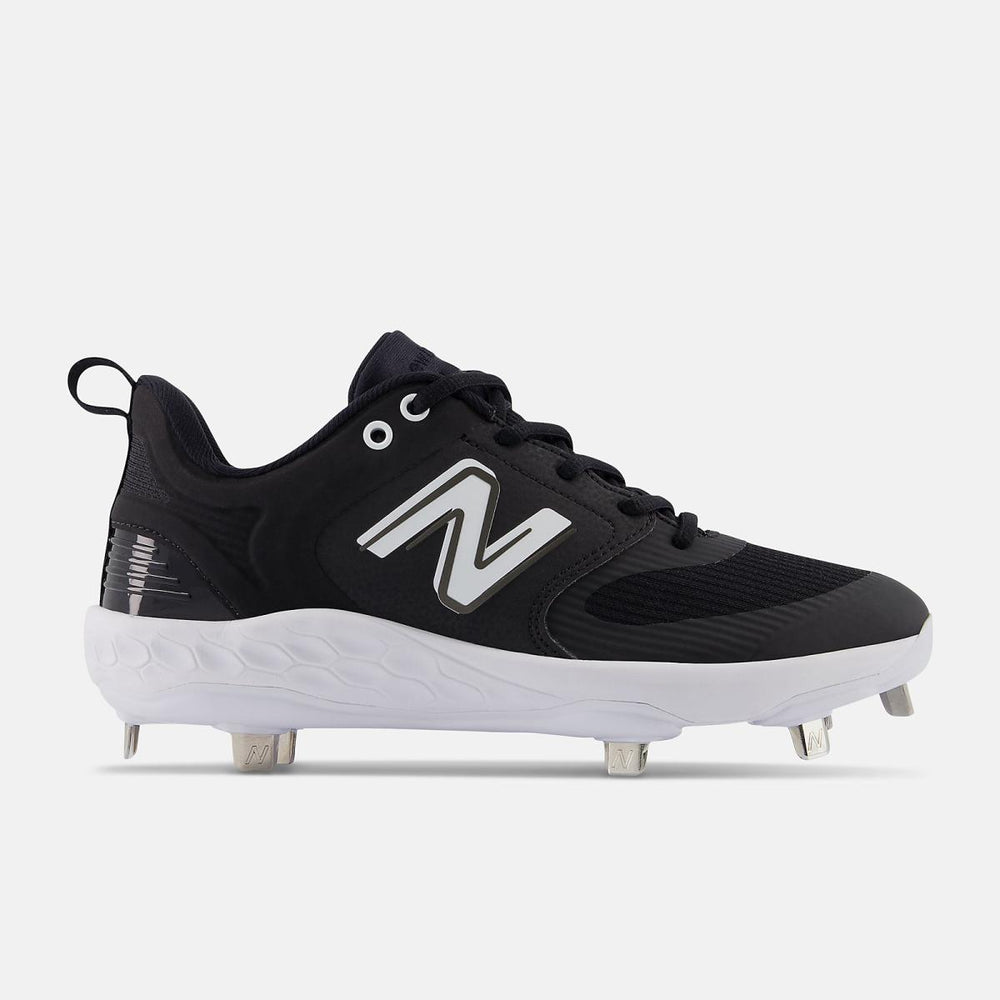 Softball | Women New Balance Fresh Foam X Velo V3 Metal Black With White