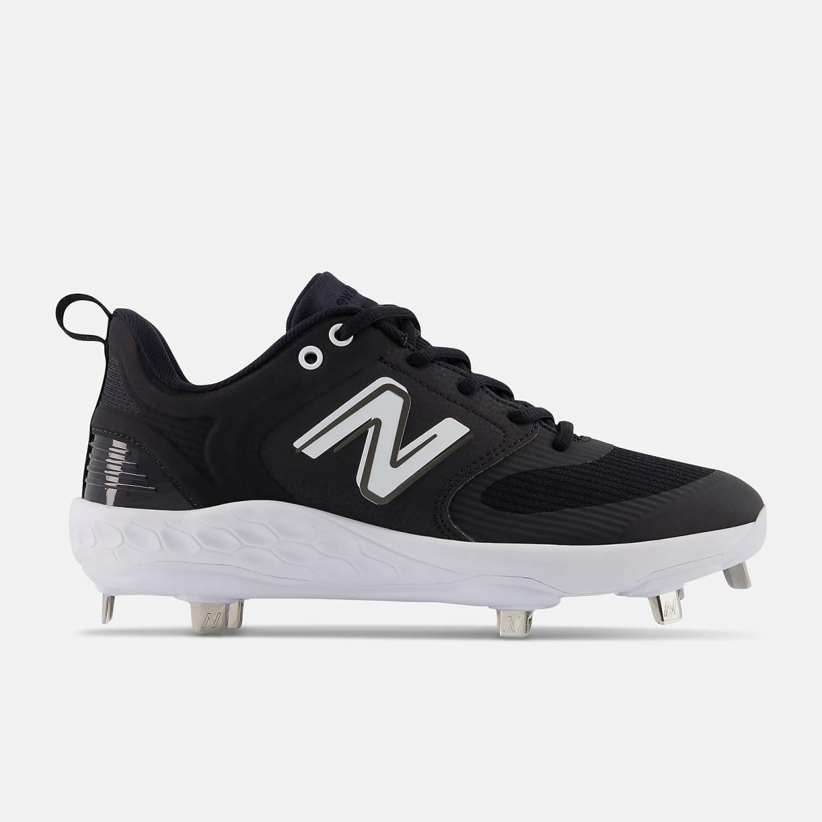 Softball | Women New Balance Fresh Foam X Velo V3 Metal Black With White