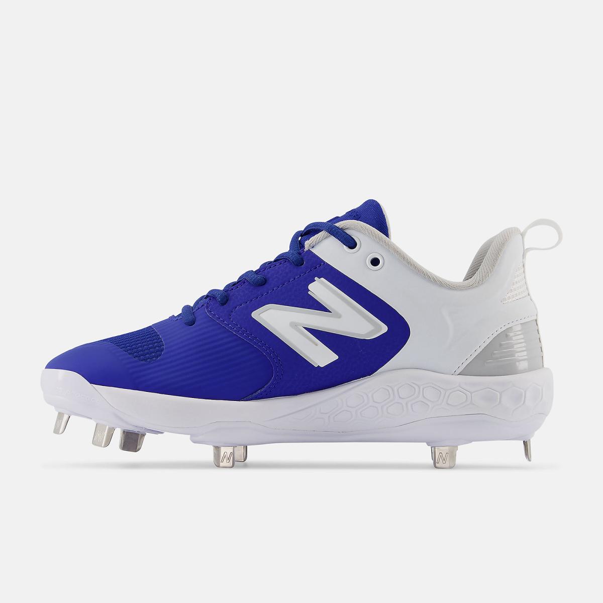 Softball | Women New Balance Fresh Foam X Velo V3 Metal Blue With White