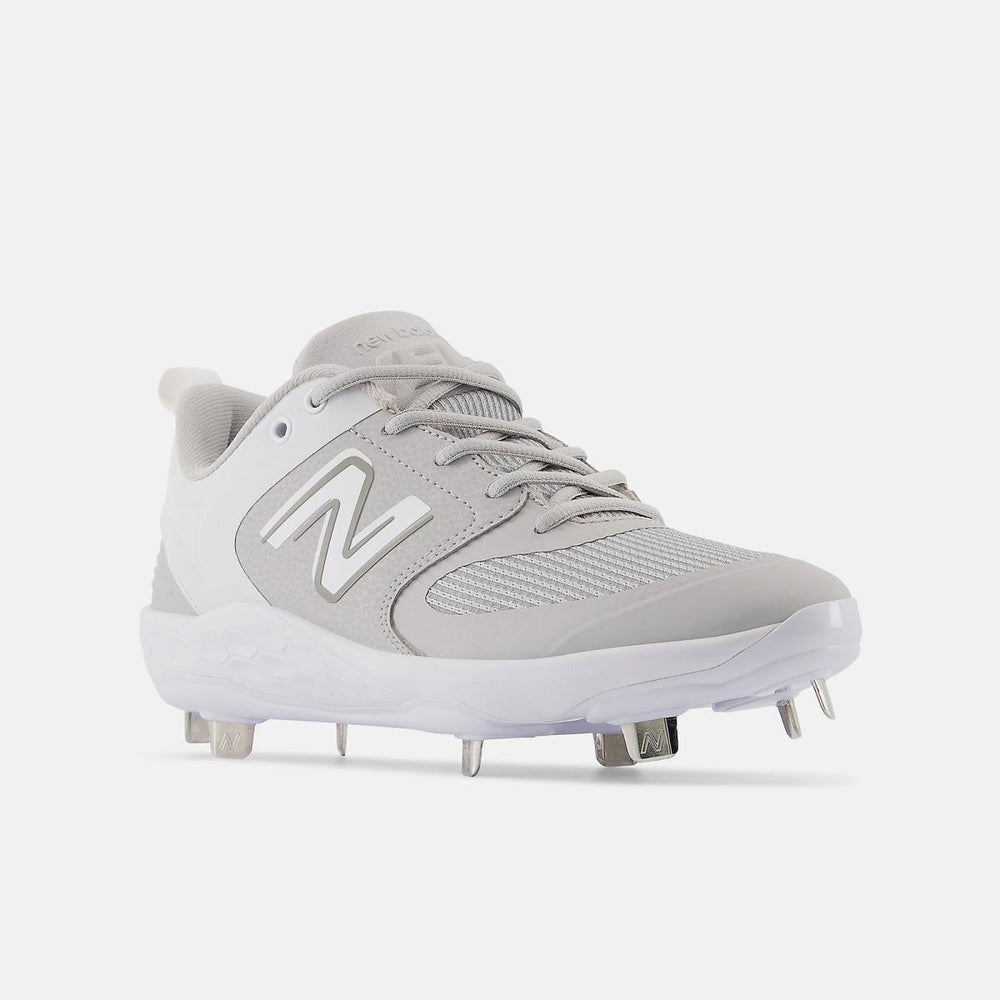 Softball | Women New Balance Fresh Foam X Velo V3 Metal Grey With White