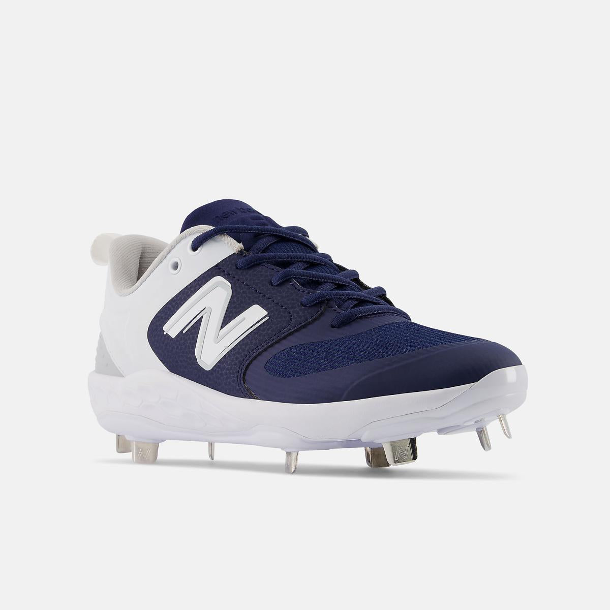 Softball | Women New Balance Fresh Foam X Velo V3 Metal Navy With White