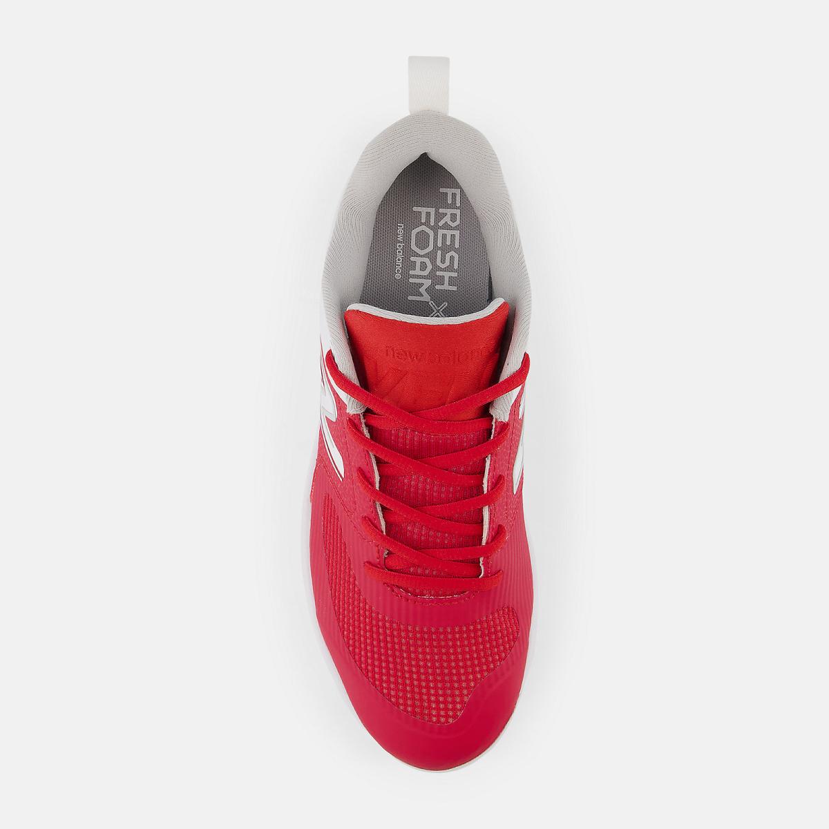 Softball | Women New Balance Fresh Foam X Velo V3 Metal Red With White
