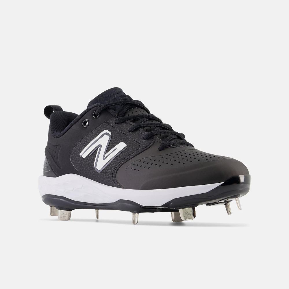 Softball | Women New Balance Fresh Foam X Velo V3 Metal Synthetics Black With White