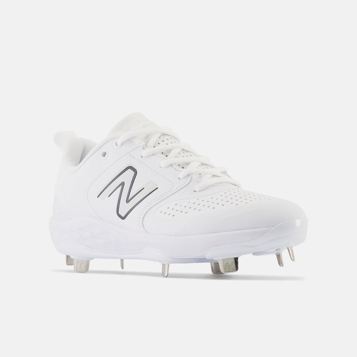 Softball | Women New Balance Fresh Foam X Velo V3 Metal Synthetics White