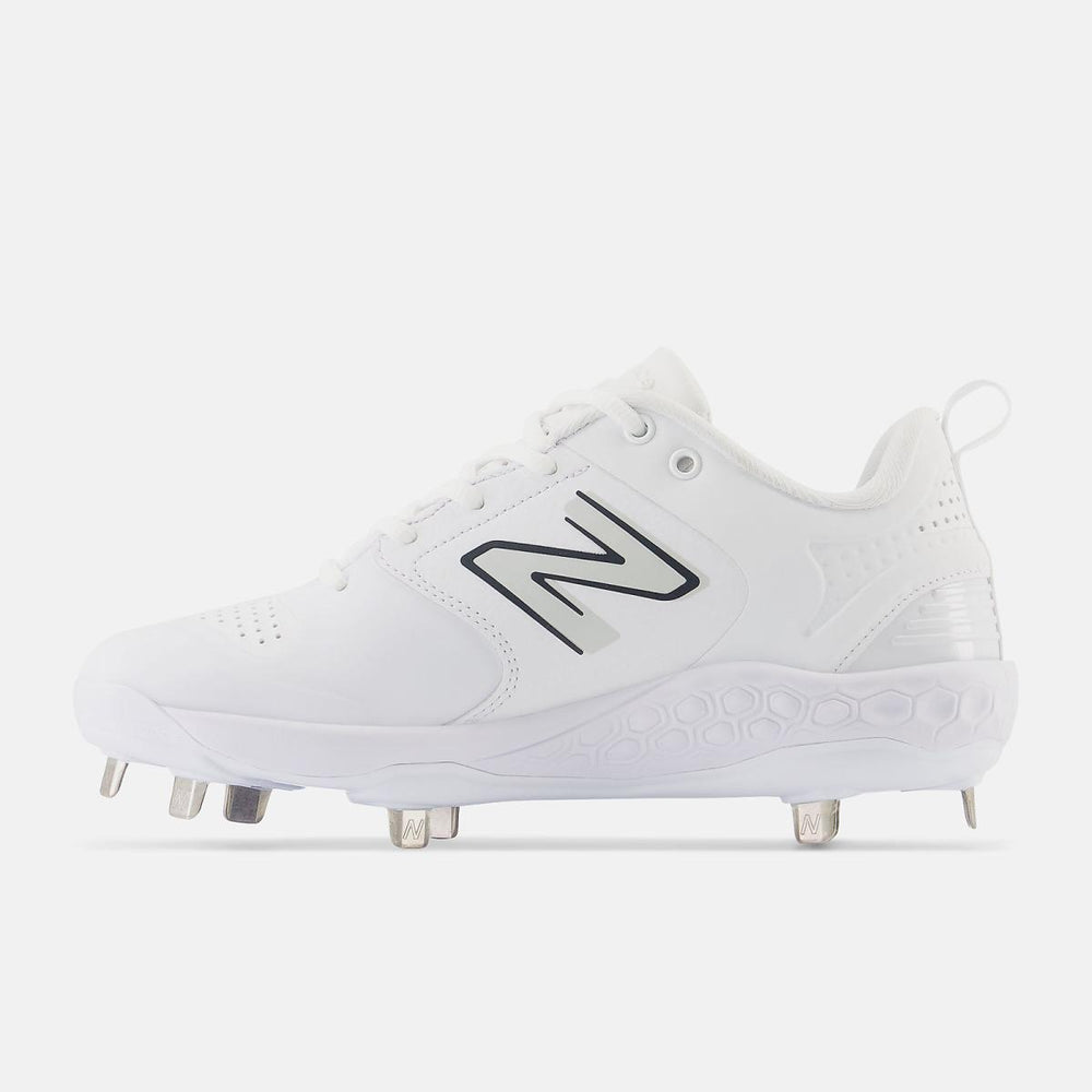 Softball | Women New Balance Fresh Foam X Velo V3 Metal Synthetics White