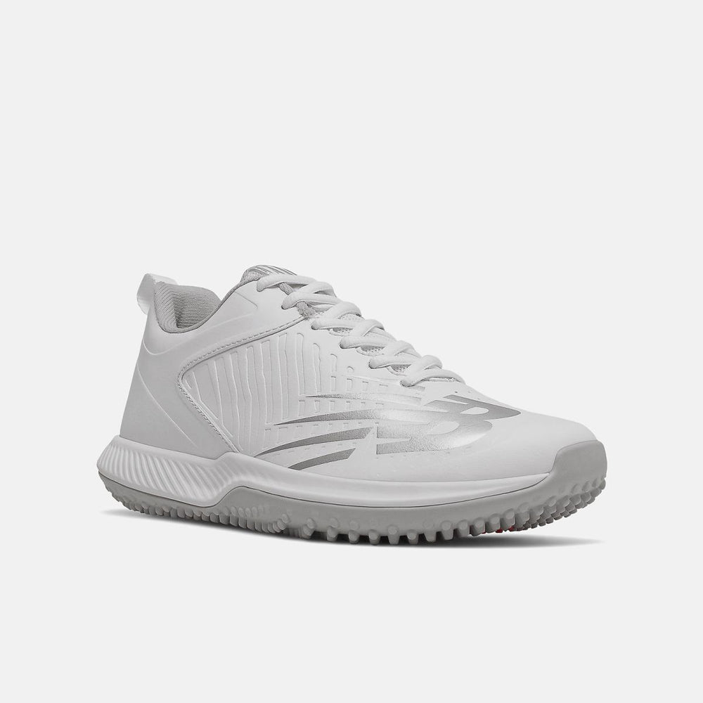 Softball | Women New Balance FuelCell FUSE V3 Turf Trainer White With Silver