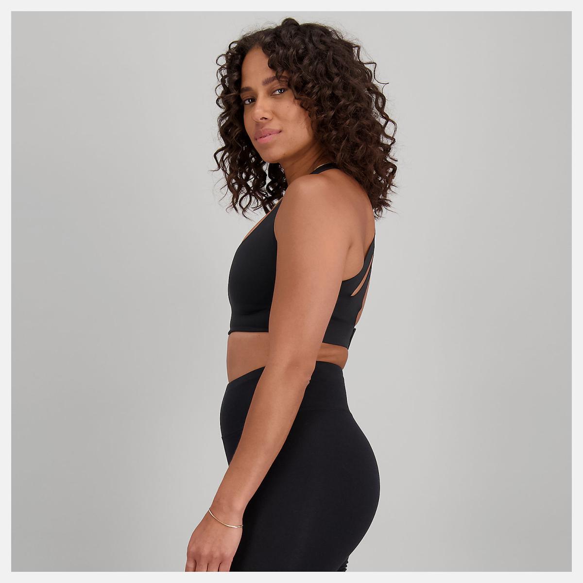 Sports Bras | Women New Balance NB Fortiflow Bra Black