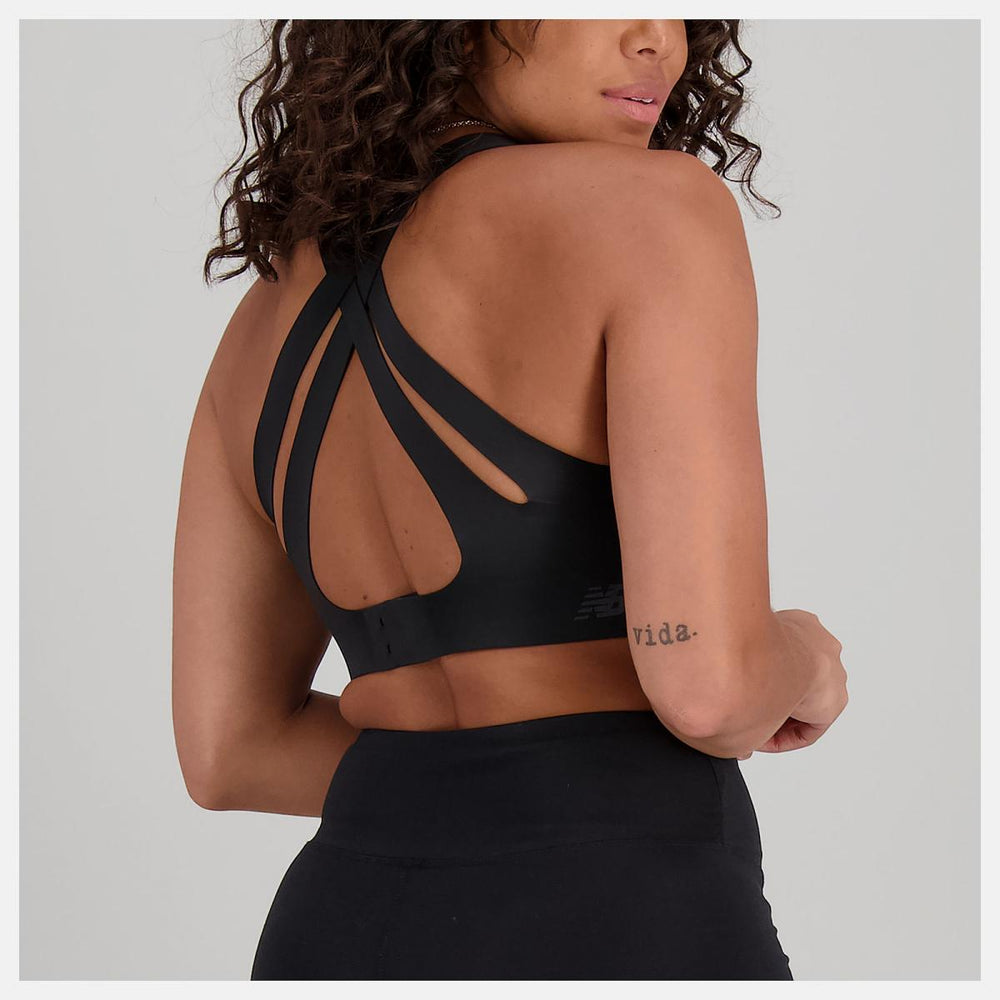 Sports Bras | Women New Balance NB Fortiflow Bra Black