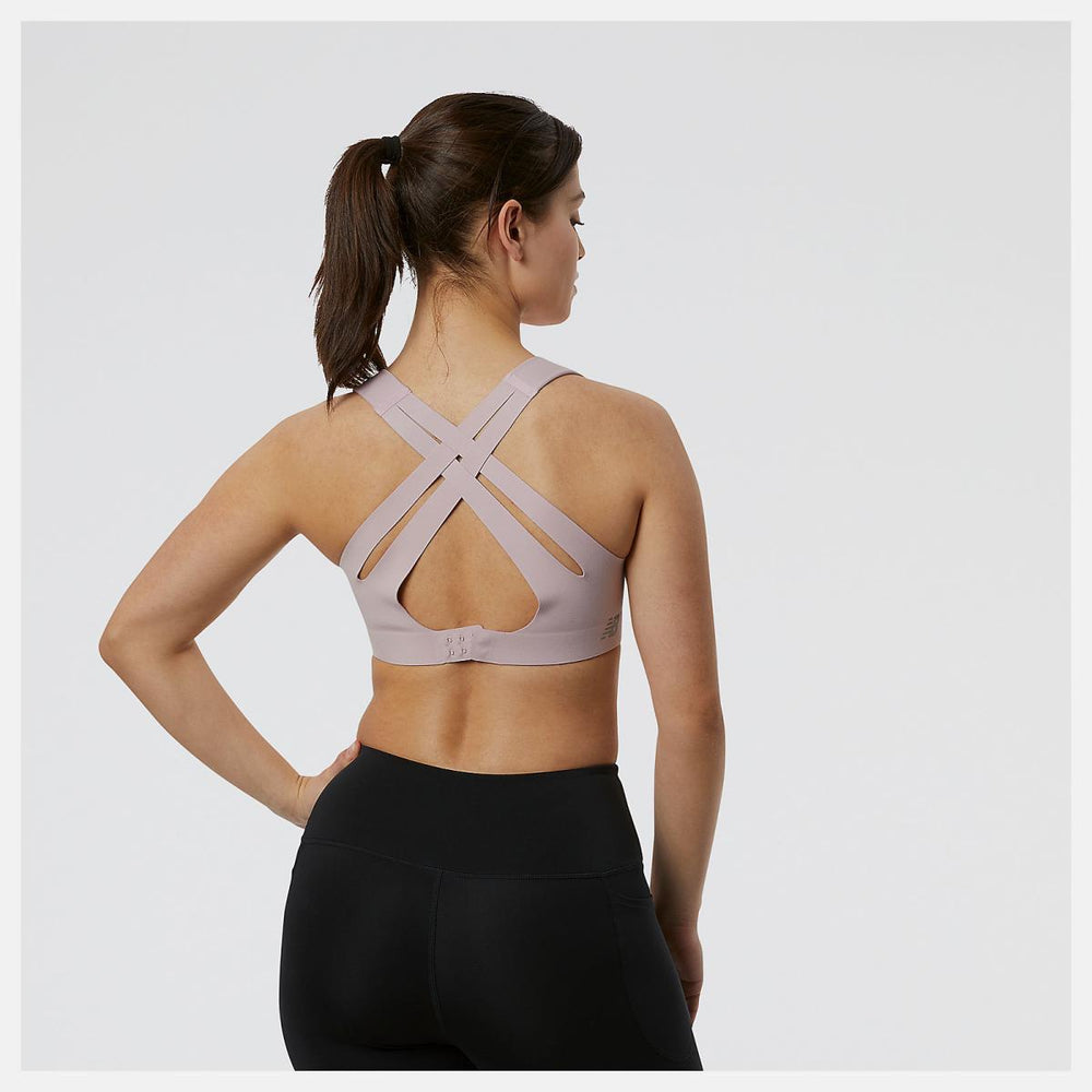 Sports Bras | Women New Balance NB Fortiflow Bra Violet Shadow