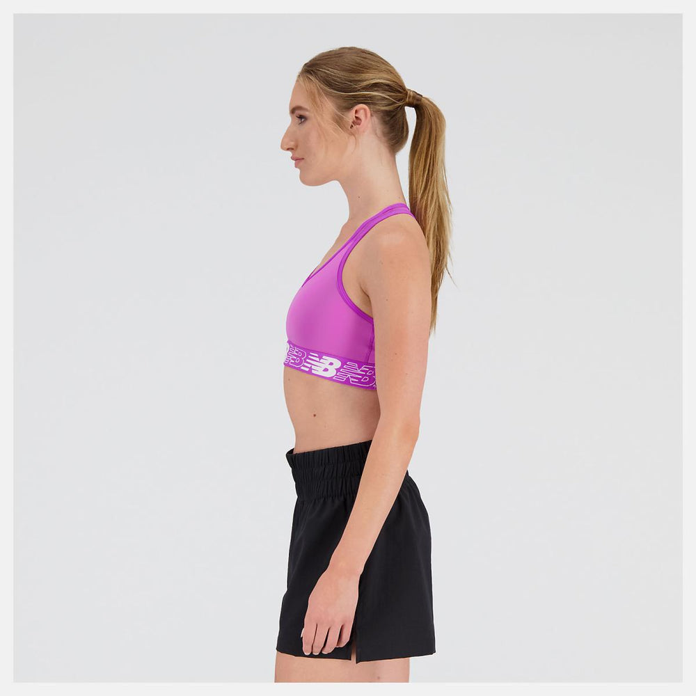 Sports Bras | Women New Balance NB Pace Bra 3.0 Cosmic Rose