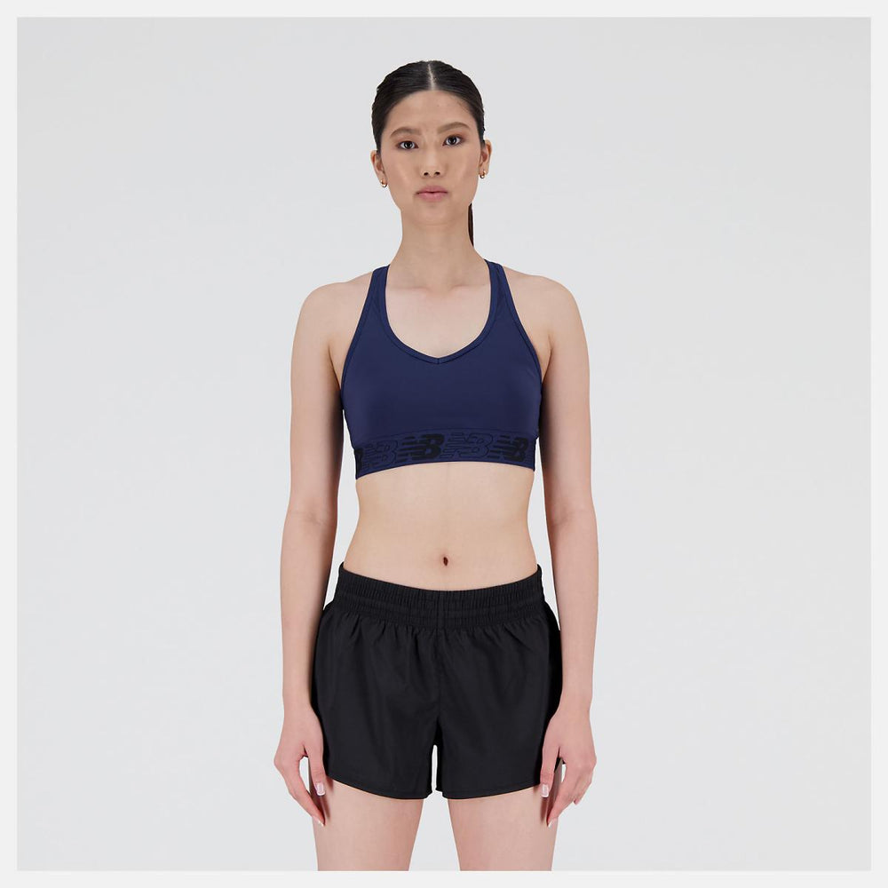 Sports Bras | Women New Balance NB Pace Bra 3.0 Natural Indigo