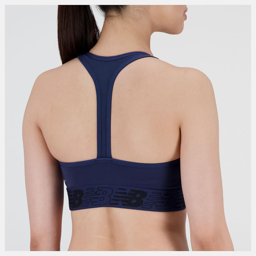 Sports Bras | Women New Balance NB Pace Bra 3.0 Natural Indigo
