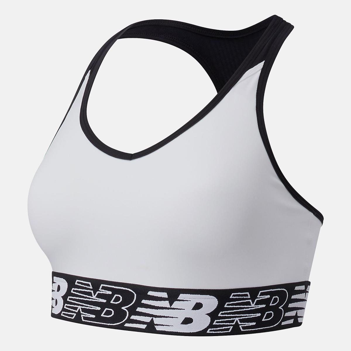 Sports Bras | Women New Balance NB Pace Bra 3.0 White