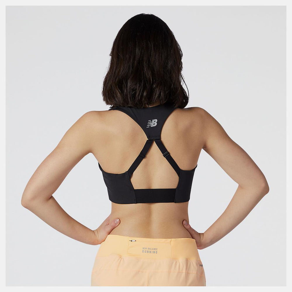 Sports Bras | Women New Balance NB Power X Zip Front Bra Black