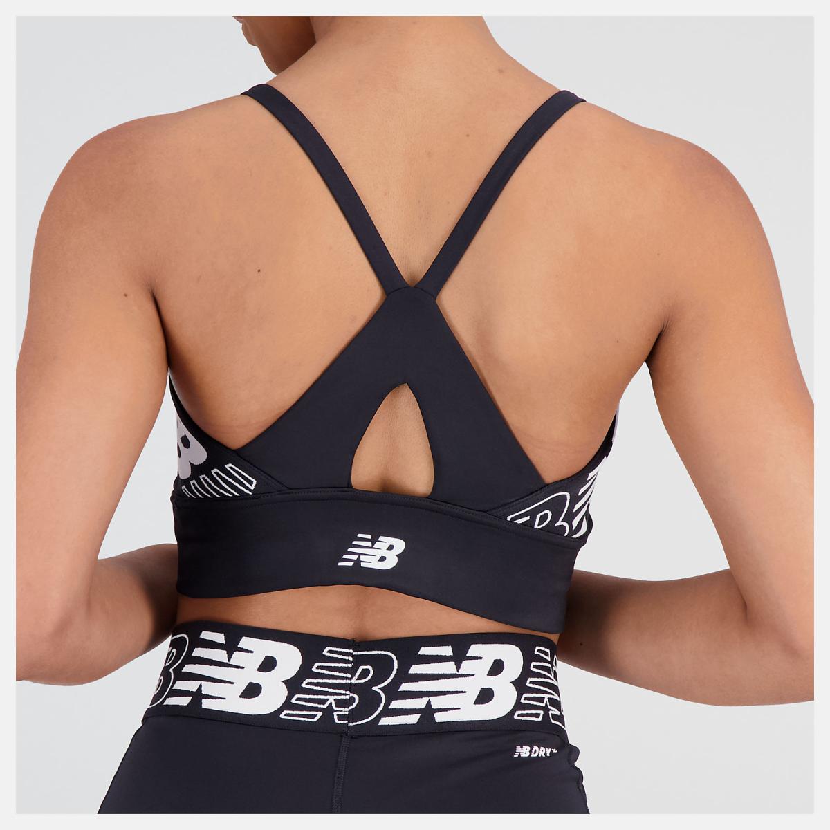 Sports Bras | Women New Balance Relentless Crop Bra Black