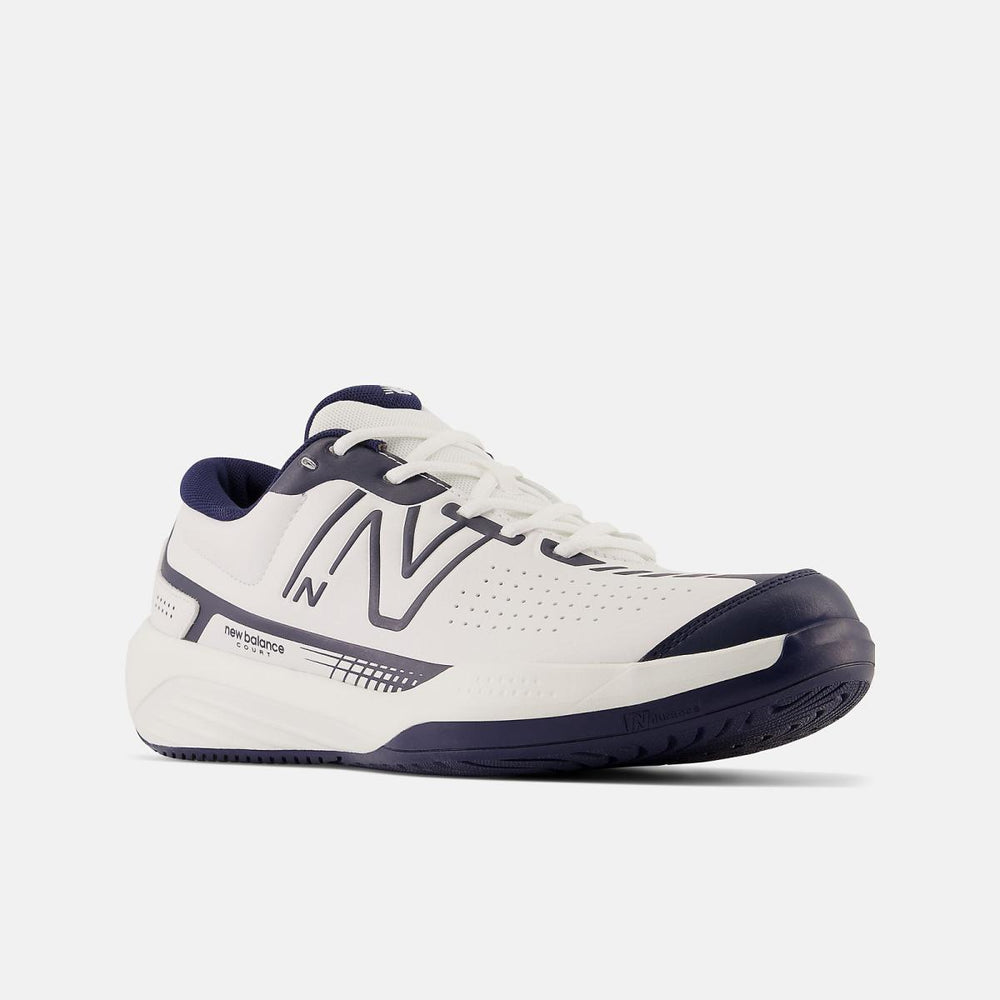 Tennis | Men New Balance 696v5 White With Navy