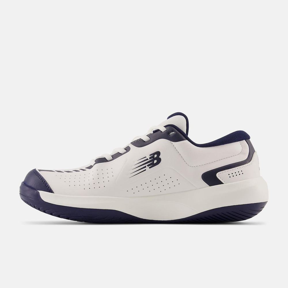 Tennis | Men New Balance 696v5 White With Navy