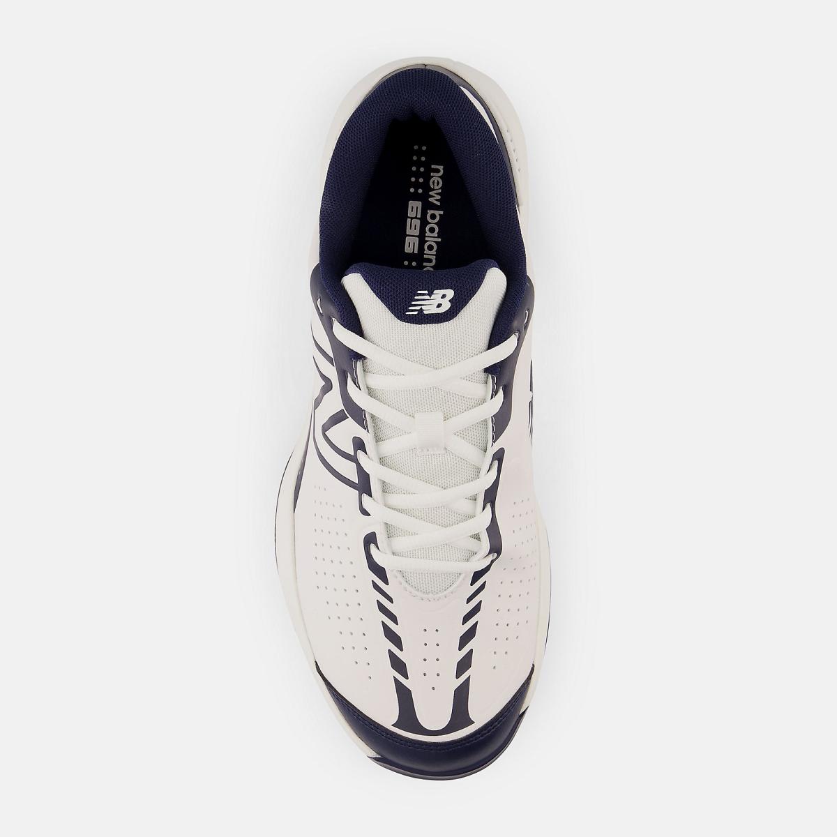 Tennis | Men New Balance 696v5 White With Navy