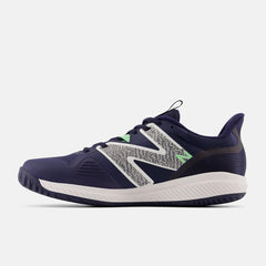 Tennis | Men New Balance New Balance 796v3 Team Navy With Electric Jade And Light Gray