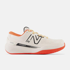 Tennis | Women New Balance 696v5 Sea Salt With Neon Dragonfly