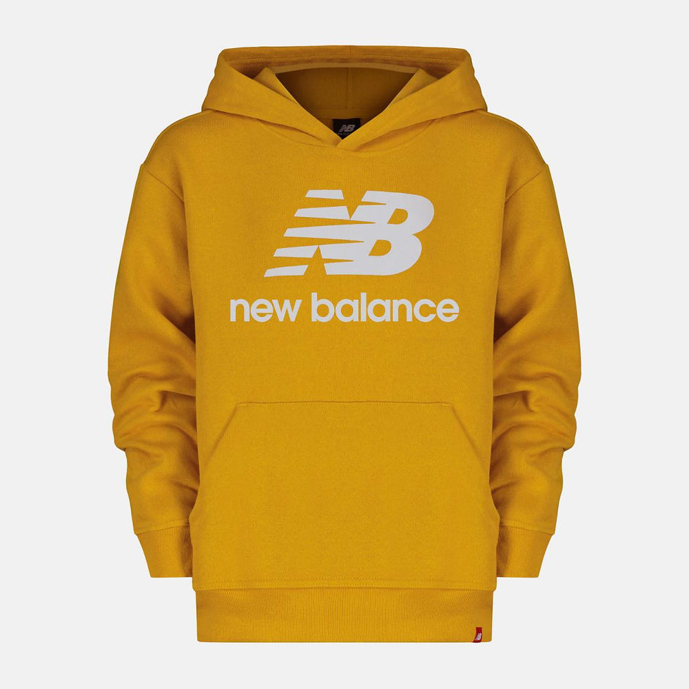 Tops | Kids New Balance Essential Logo Hoodie Golden Hour