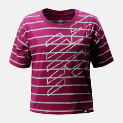Tops | Kids New Balance Essential Tee Cosmic Orchid