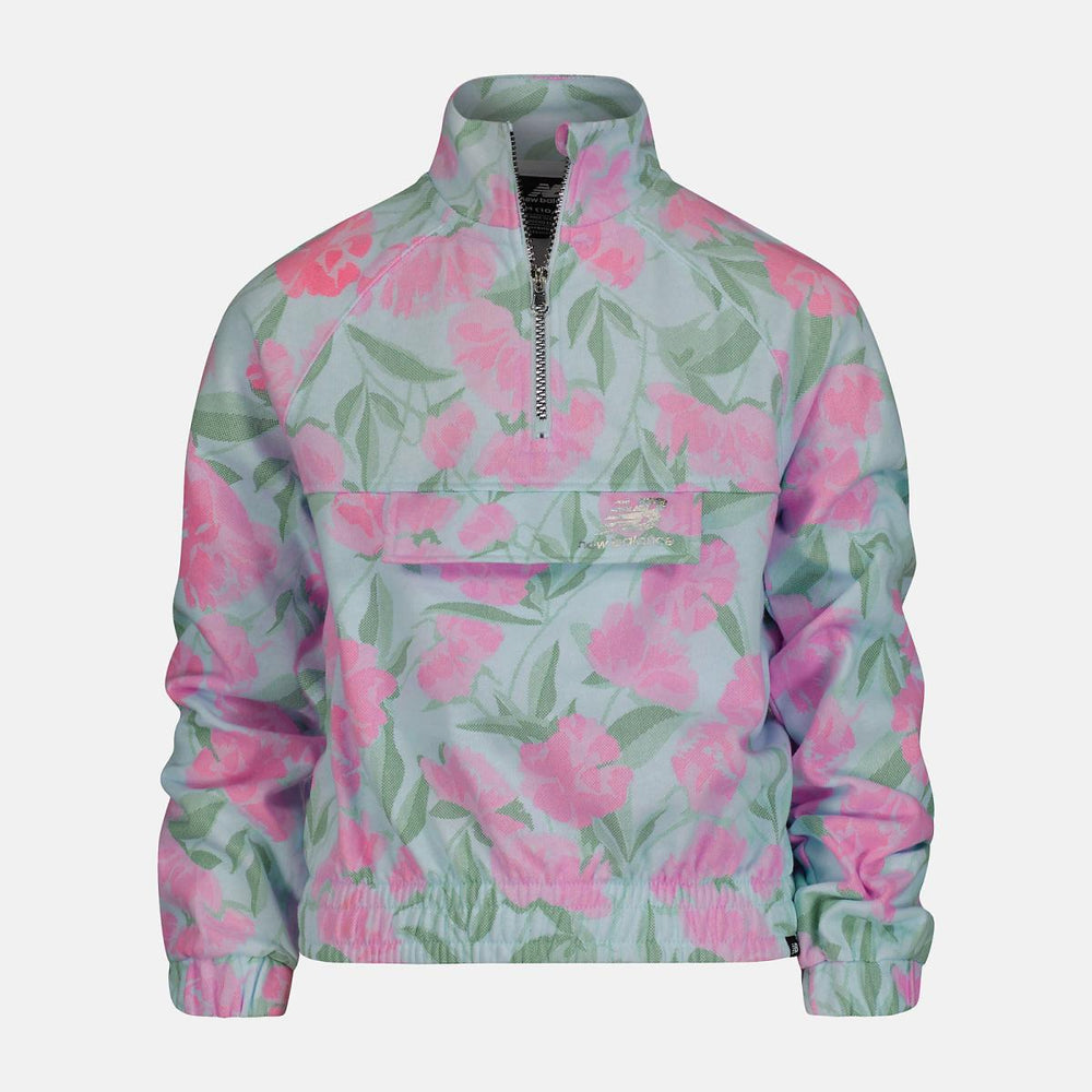 Tops | Kids New Balance NB Essentials Jacket White Multi