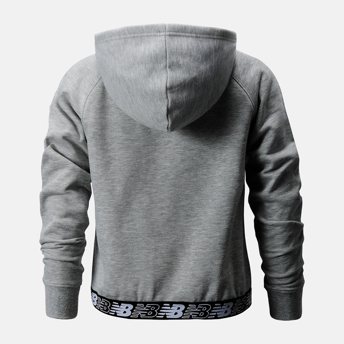 Tops | Kids New Balance Performance Hoodie Heather Grey