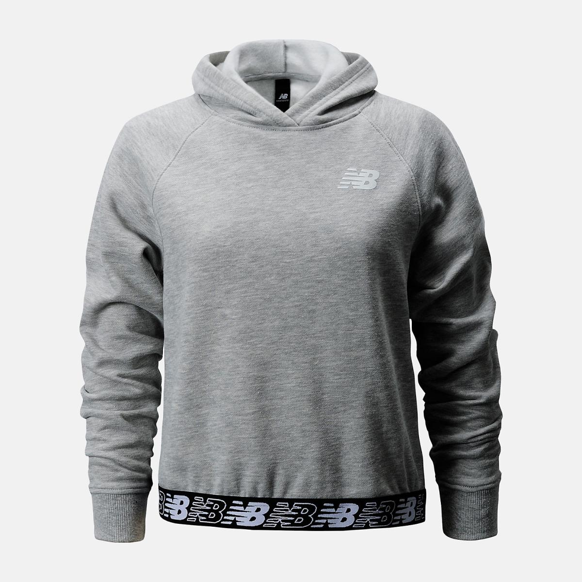 Tops | Kids New Balance Performance Hoodie Heather Grey