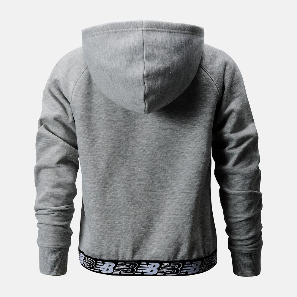 Tops | Kids New Balance Performance Hoodie Heather Grey