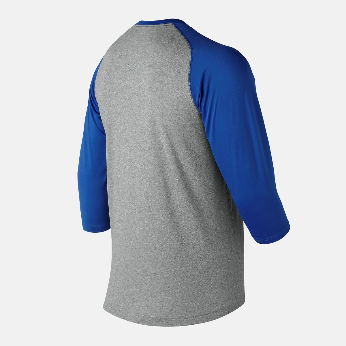 Tops | Kids New Balance Youth 3 Quarter Raglan Team Royal