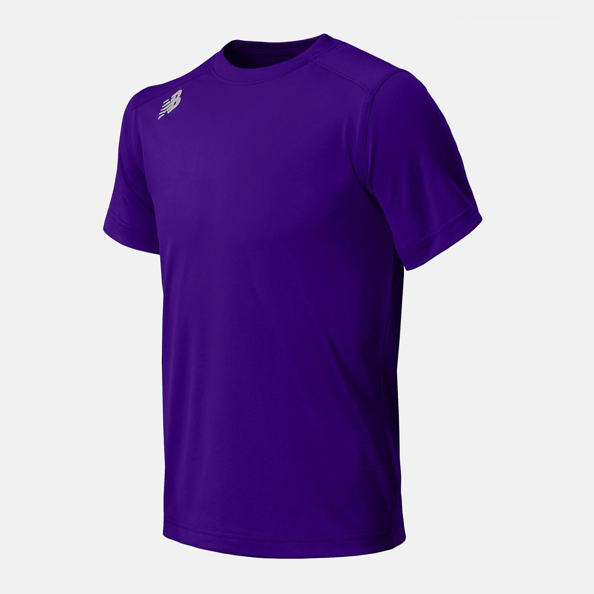 Tops | Kids New Balance Youth NB Short Sleeve Tech Tee Team Purple