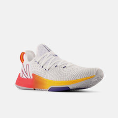 Training | Men New Balance FuelCell Trainer White With Electric Red