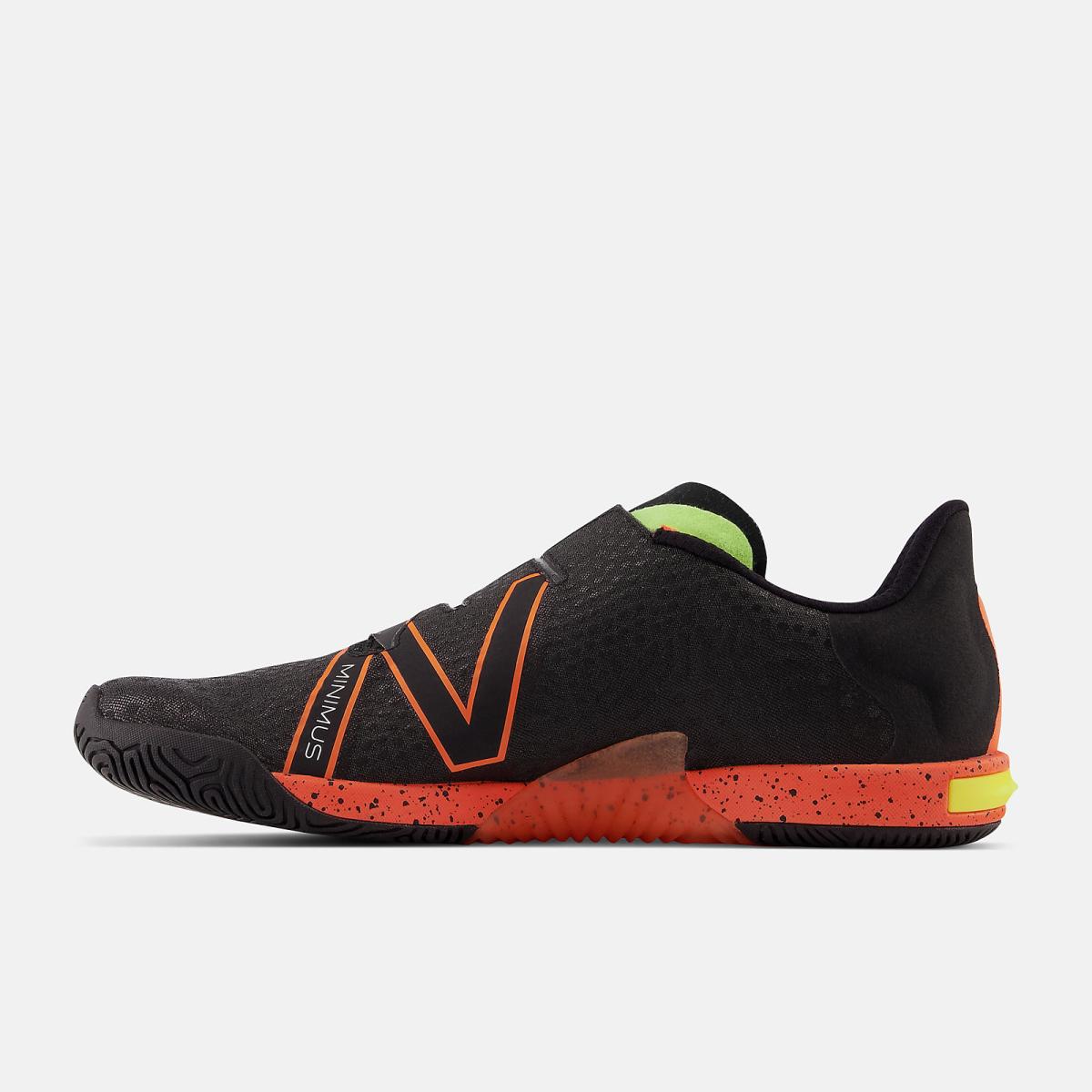 Training | Men New Balance Minimus TR BOA Blacktop With Blaze Orange