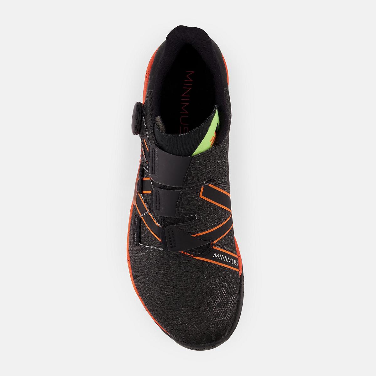 Training | Men New Balance Minimus TR BOA Blacktop With Blaze Orange