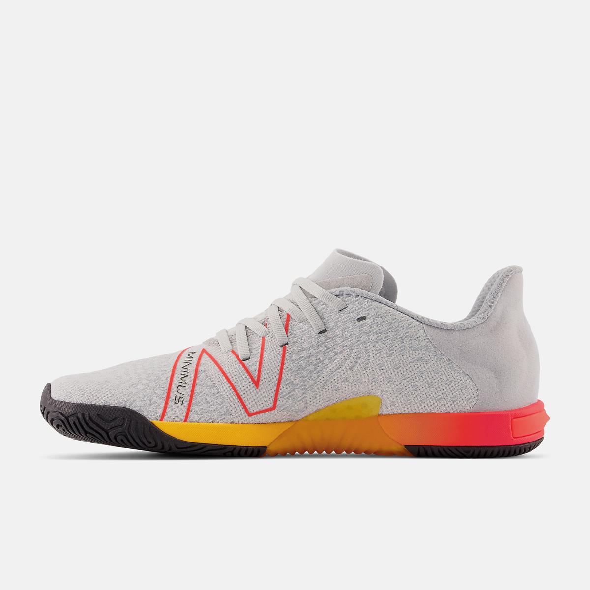 Training | Men New Balance MINIMUS TR Light Aluminum With Electric Red