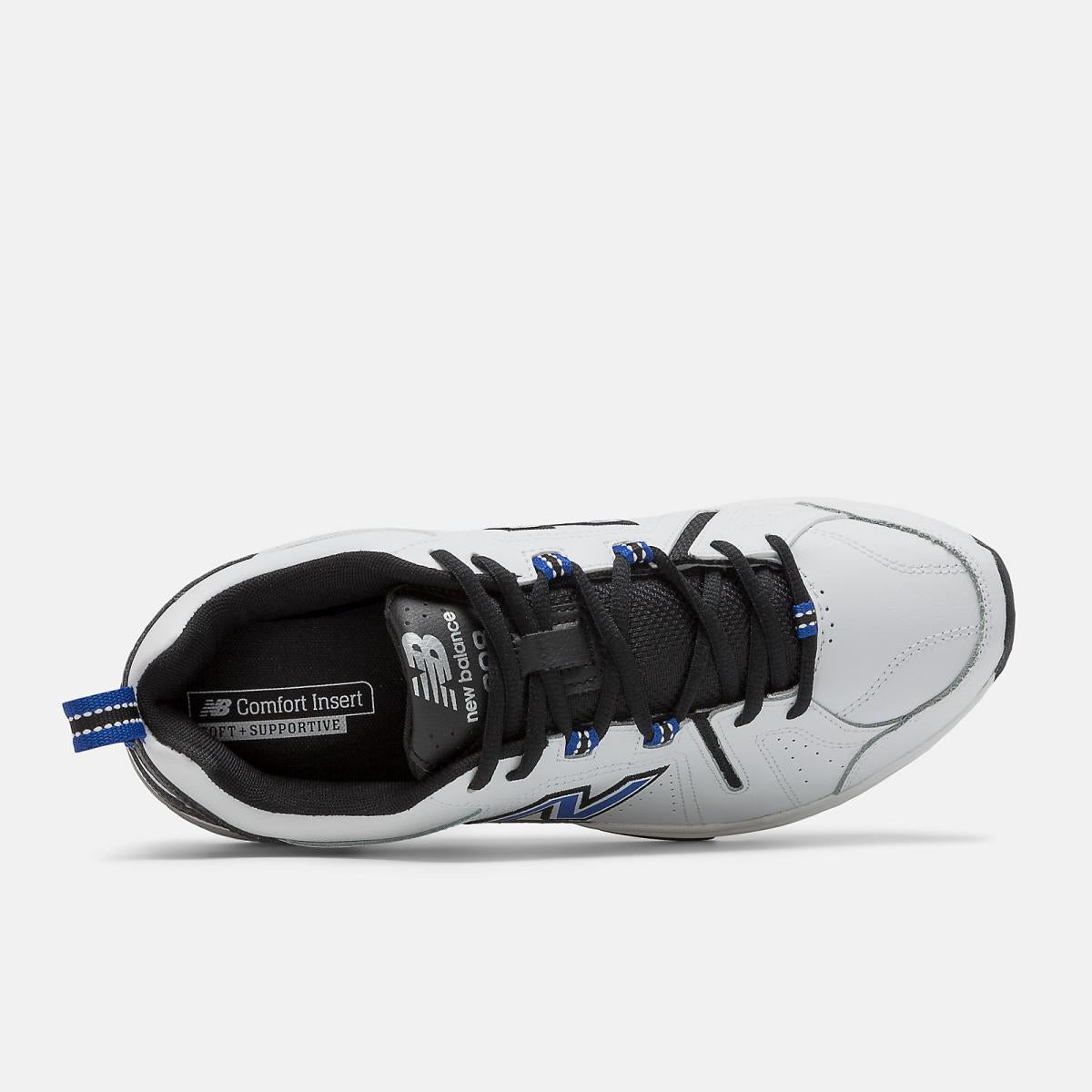 Training | Men New Balance MX608V5 White With Team Royal And Black