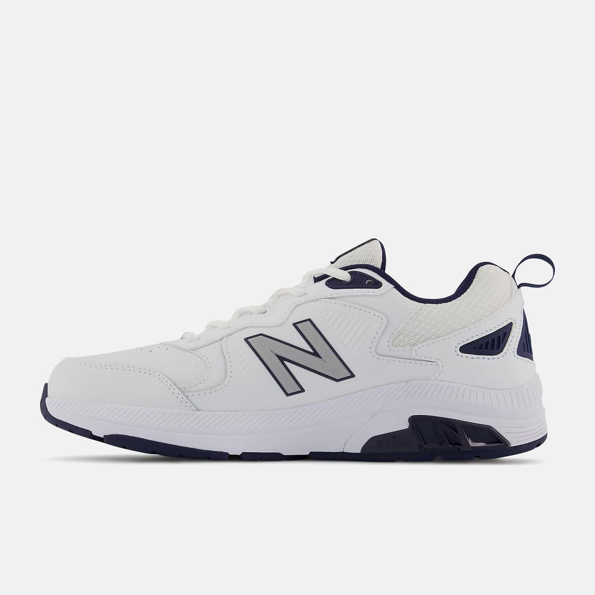 Training | Men New Balance MX857V3 White With Navy And Rain Cloud