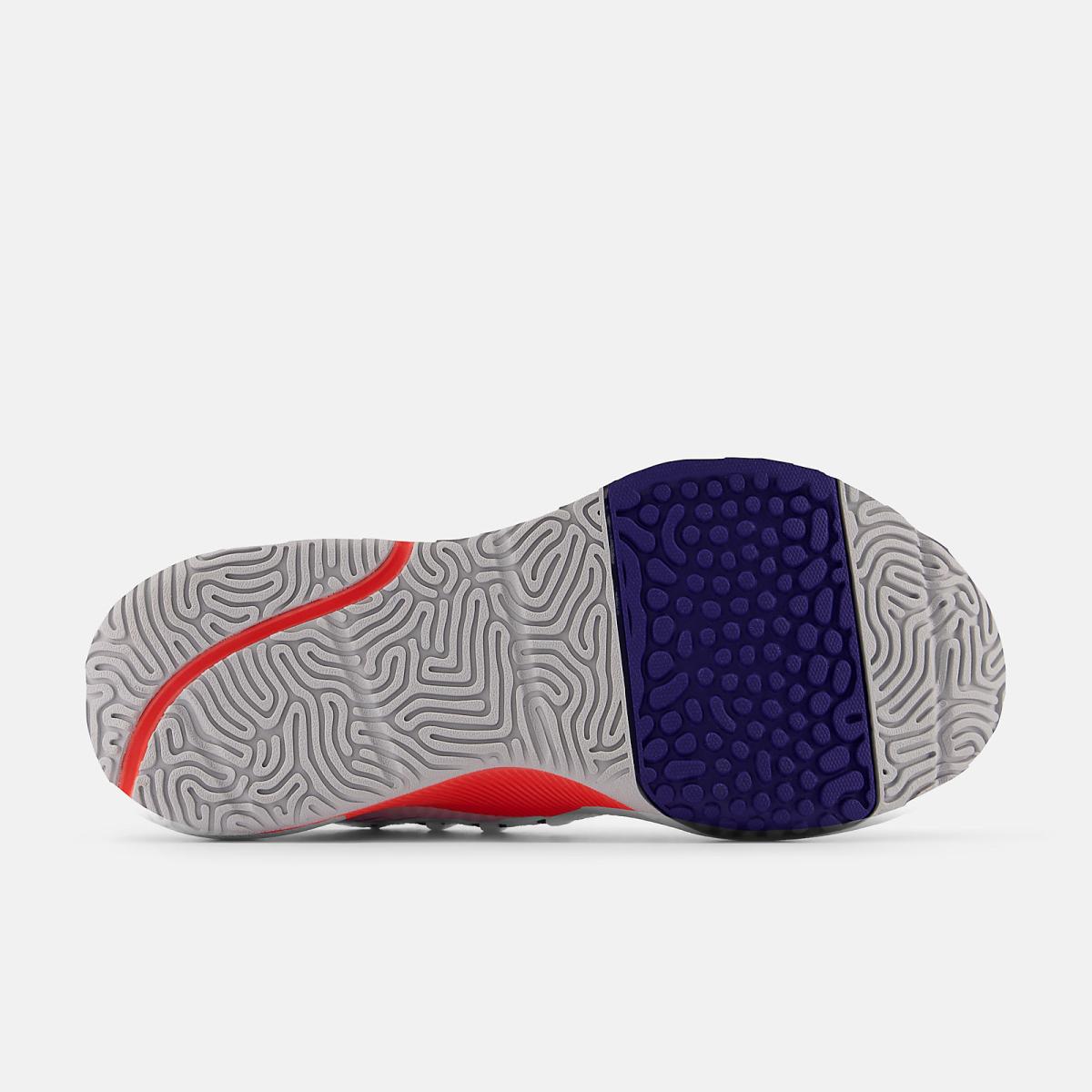 Training | Women New Balance FuelCell Trainer White With Magenta Pop And Electric Red