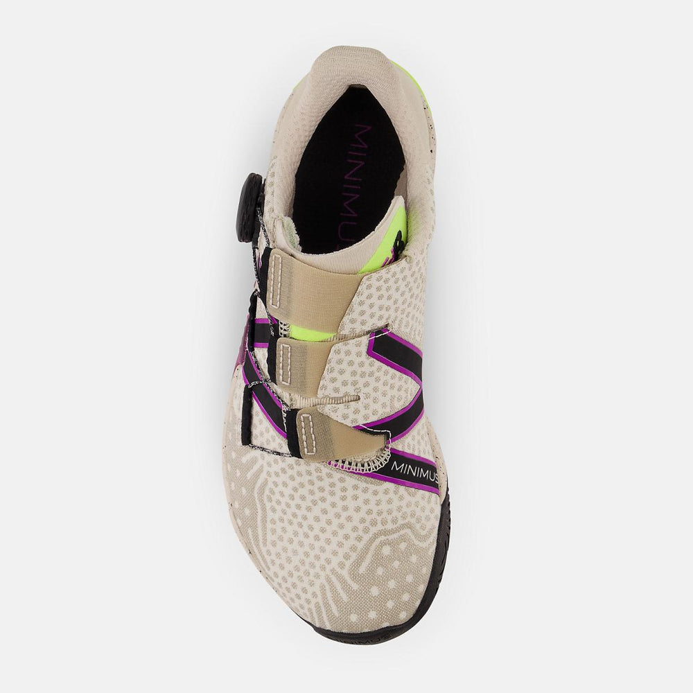 Training | Women New Balance Minimus TR BOA Turtledove With Cosmic Rose