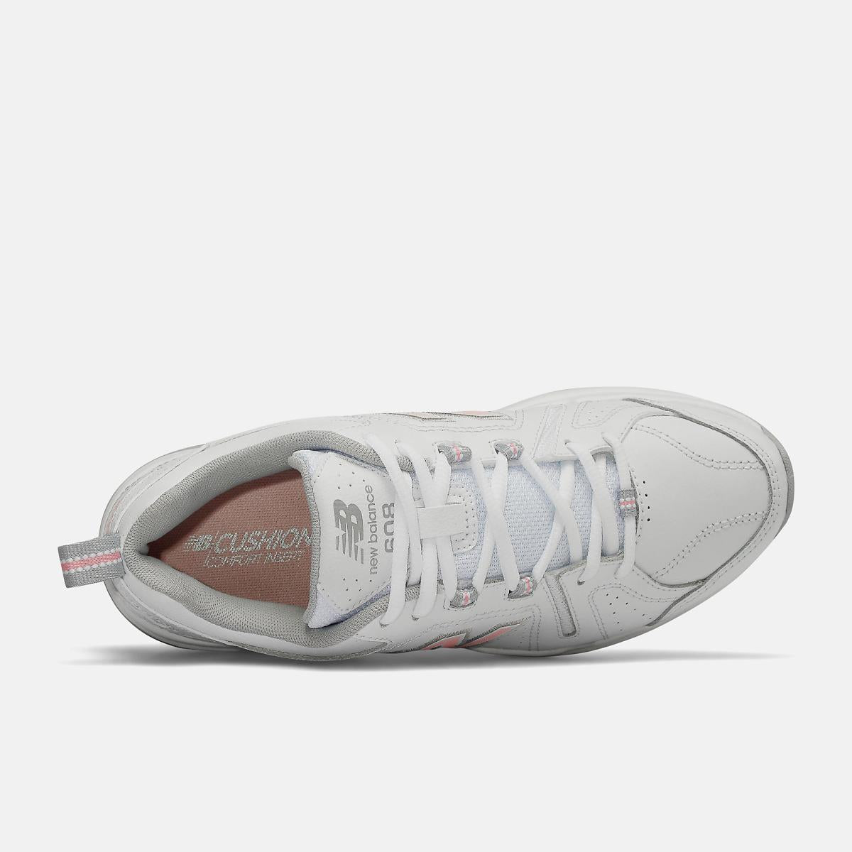 Training | Women New Balance WX608V5 White With Pink