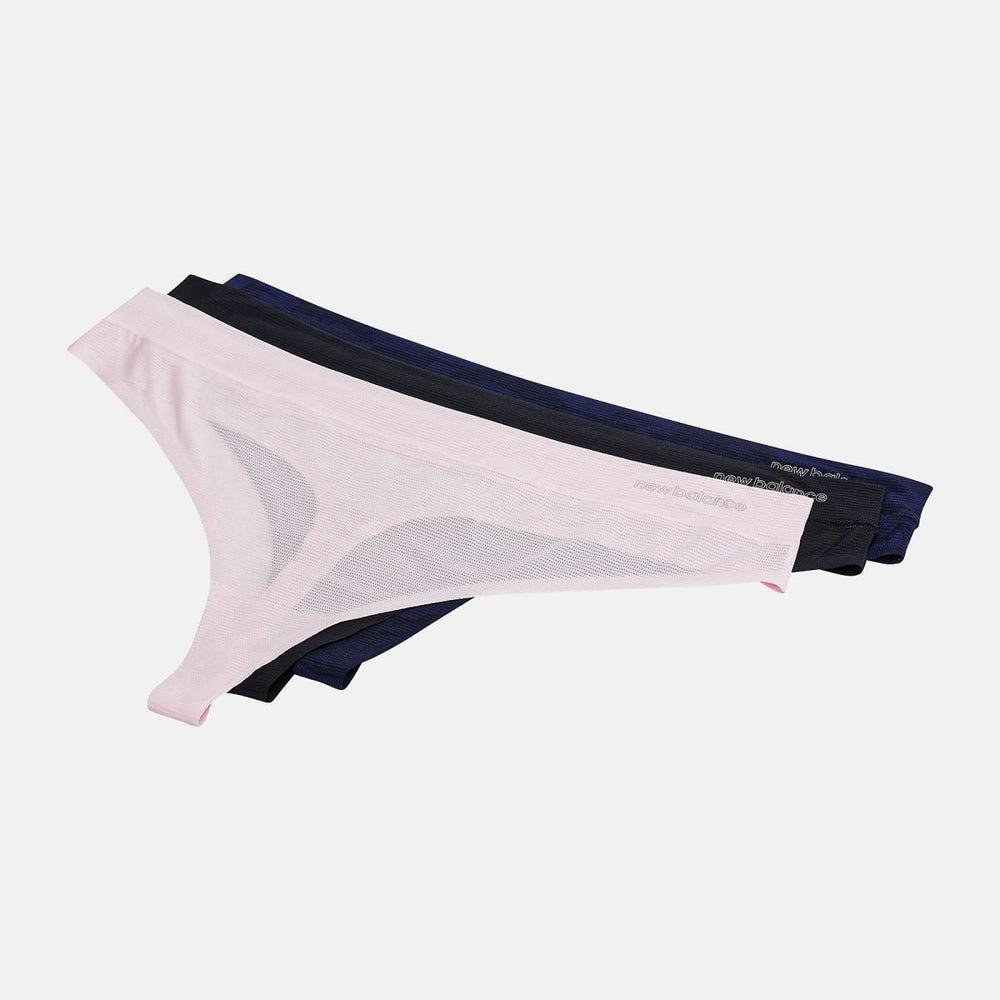 Underwear | Women New Balance Womens Breathe Thong 2.0 3 Pack Desert Rose