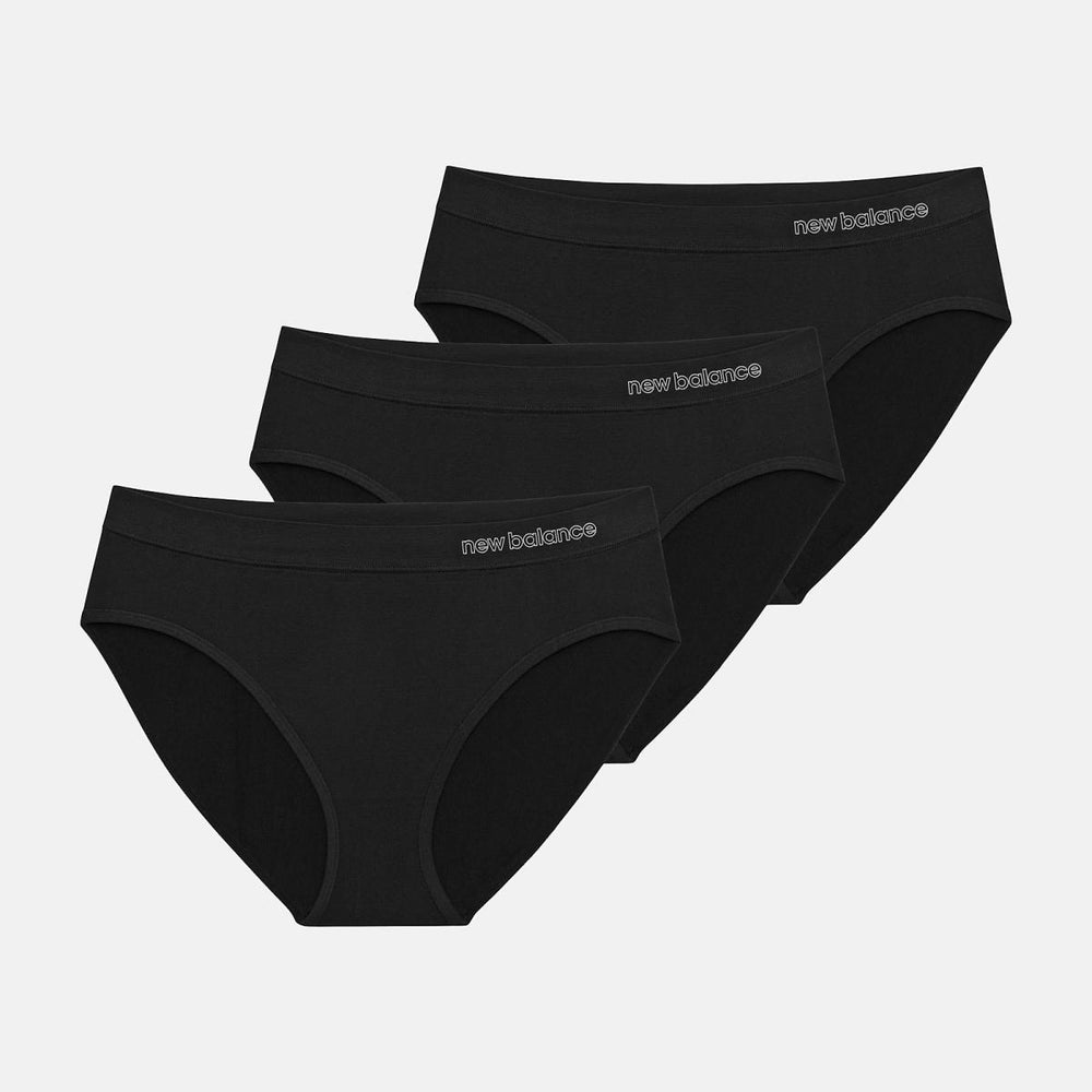 Underwear | Women New Balance Womens Performance Hipster 3 Pack Black