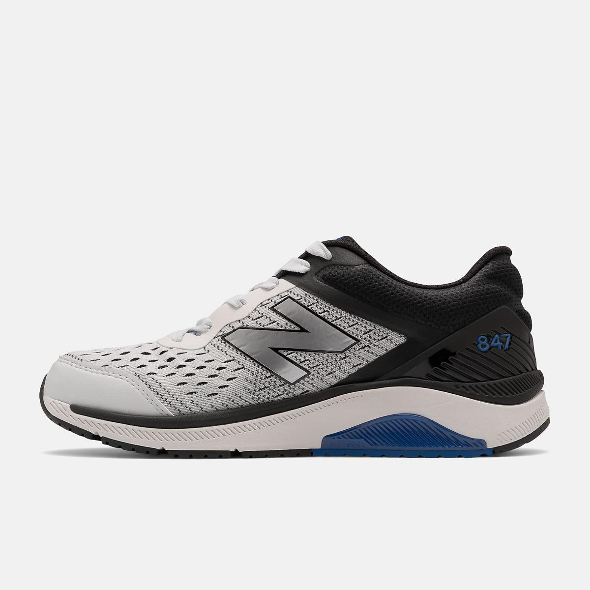 Walking | Men New Balance 847v4 Arctic Fox With Black And Team Royal
