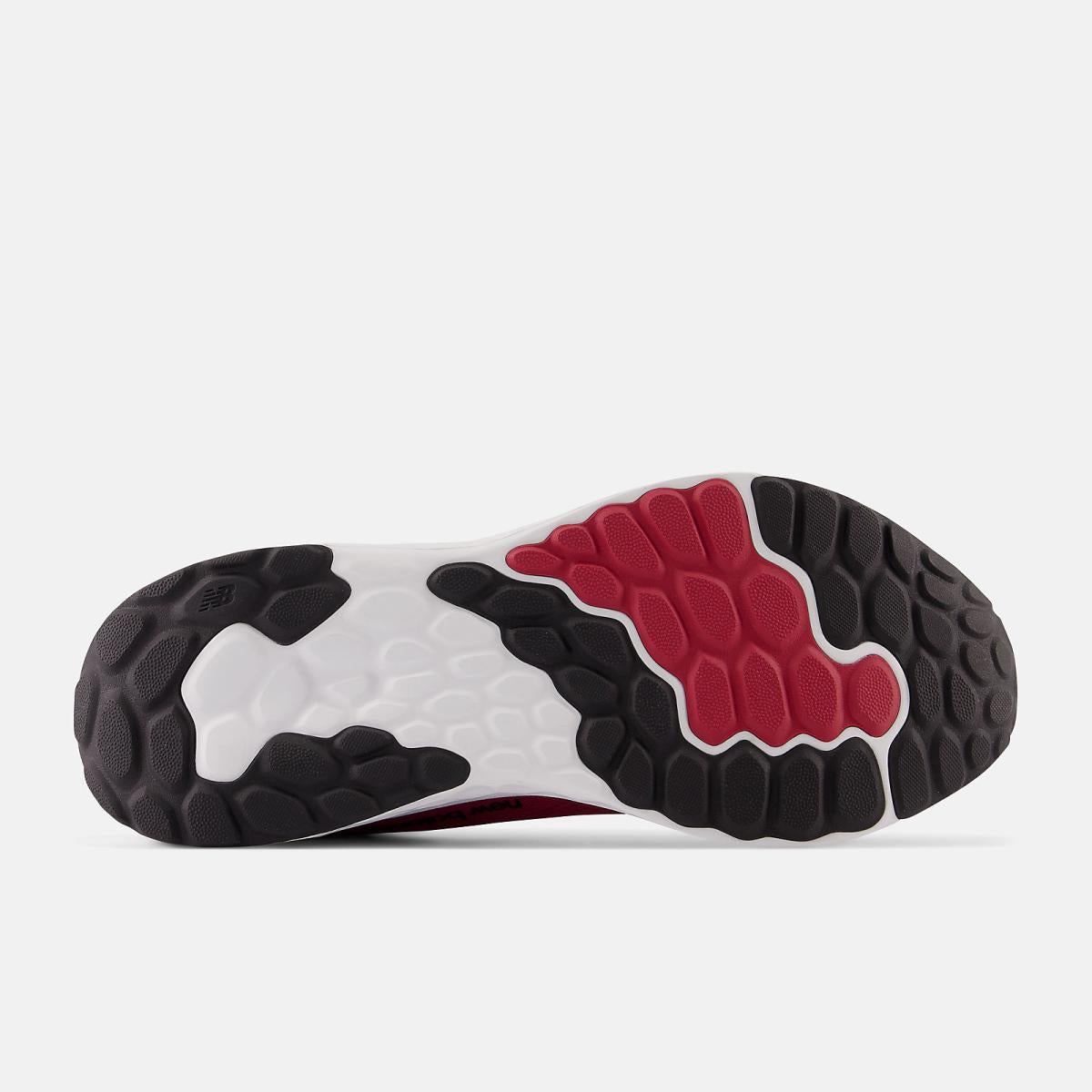 Walking | Men New Balance Fresh Foam Arishi V4 Crimson With White And Silver Metallic