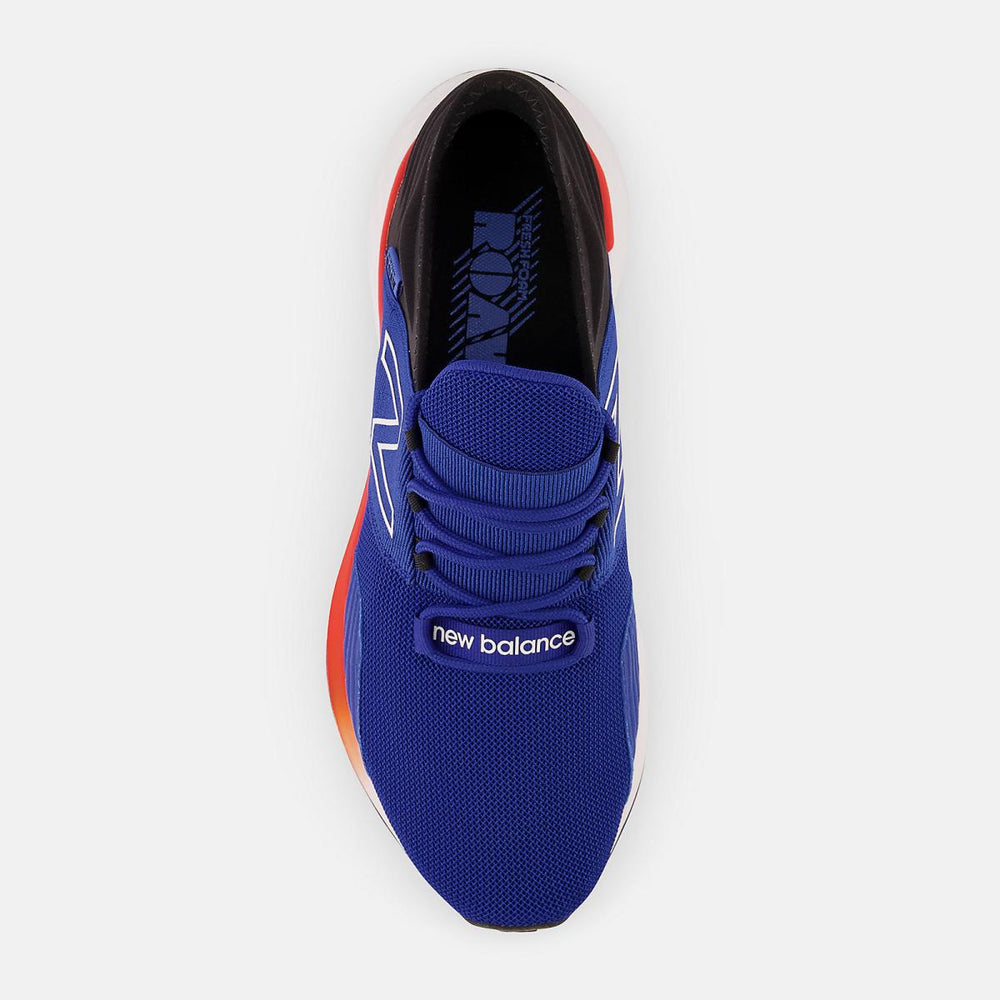 Walking | Men New Balance Fresh Foam Roav Team Royal With Neo Flame And Black