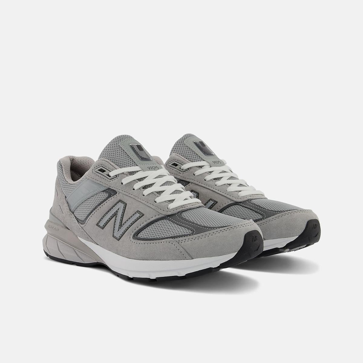 Walking | Men New Balance MADE In USA 990v5 Core Grey With Castlerock
